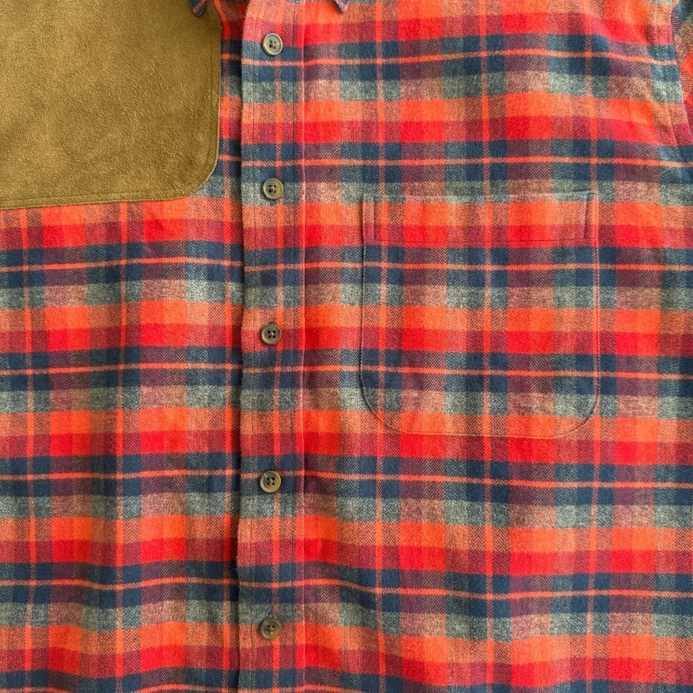 Heimie’s Haberdashery Men’s Shirt Red Plaid Long Sleeve size Large Button Down - Picture 8 of 8